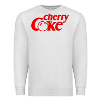 Oatmeal Heather newcherry coke Premium Sweatshirt - linhVisuals