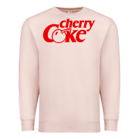 Pale Pink newcherry coke Premium Sweatshirt - linhVisuals