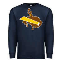 Navy wyoming josh Premium Sweatshirt - linhVisuals