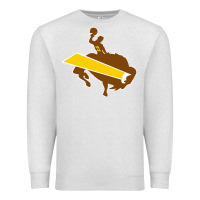Oatmeal Heather wyoming josh Premium Sweatshirt - linhVisuals