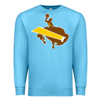 Ocean Blue wyoming josh Premium Sweatshirt - linhVisuals