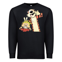 Black calvin Premium Sweatshirt - linhVisuals