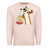 Pale Pink calvin Premium Sweatshirt - linhVisuals