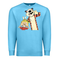 Ocean Blue calvin Premium Sweatshirt - linhVisuals