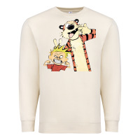 Sandshell calvin Premium Sweatshirt - linhVisuals