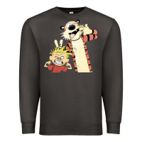 Smoke calvin Premium Sweatshirt - linhVisuals
