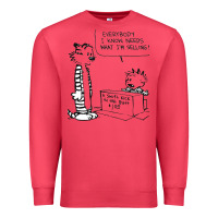 Cardinal calvin Premium Sweatshirt - linhVisuals