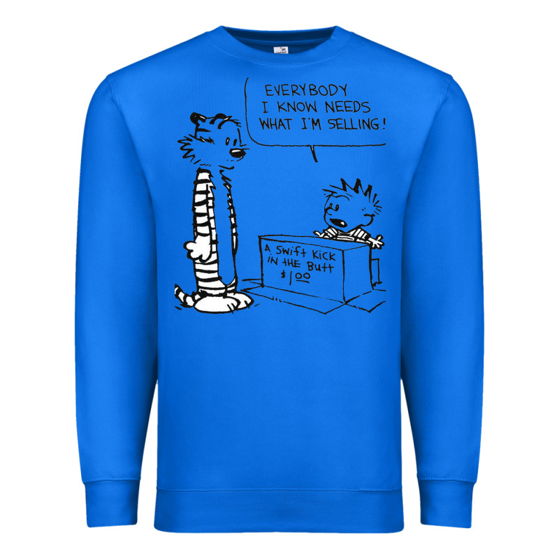 Calvin Premium Sweatshirt by linhVisuals | Teevron