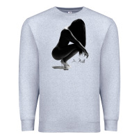 Heather Grey K. Michelle Premium Sweatshirt - linhVisuals