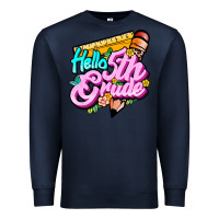 Navy hello 5th grade Premium Sweatshirt - JahusDesignShop