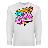Oatmeal Heather hello 5th grade Premium Sweatshirt - JahusDesignShop