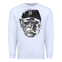 White newcigarette smoking jim leyland Premium Sweatshirt - linhVisuals