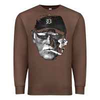 Chestnut newcigarette smoking jim leyland Premium Sweatshirt - linhVisuals