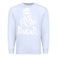 White rally dakar paris merch Premium Sweatshirt - linhVisuals