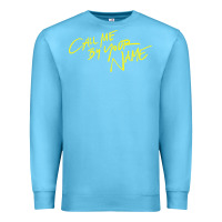 Ocean Blue Call Me By Your Name Premium Sweatshirt - linhVisuals