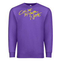 Purple Call Me By Your Name Premium Sweatshirt - linhVisuals