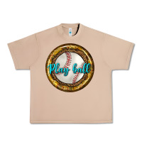 Burro baseball with sunflower round earrings Urban Heavy Tee - BundleAndBundleShop
