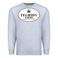 Heather Grey tegridy farms Premium Sweatshirt - linhVisuals