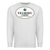 Oatmeal Heather tegridy farms Premium Sweatshirt - linhVisuals