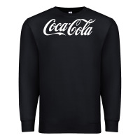 Black newcoca cola Premium Sweatshirt - linhVisuals