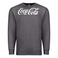 Charcoal Heather newcoca cola Premium Sweatshirt - linhVisuals