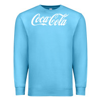 Ocean Blue newcoca cola Premium Sweatshirt - linhVisuals