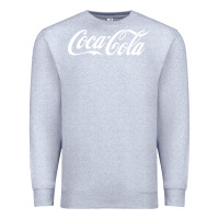 Heather Grey newcoca cola Premium Sweatshirt - linhVisuals