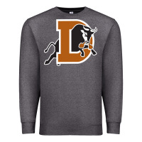 Charcoal Heather Durham-bulls Premium Sweatshirt - linhVisuals