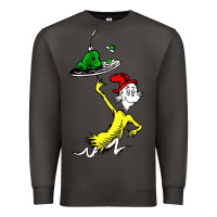Smoke green eggs and ham Premium Sweatshirt - linhVisuals