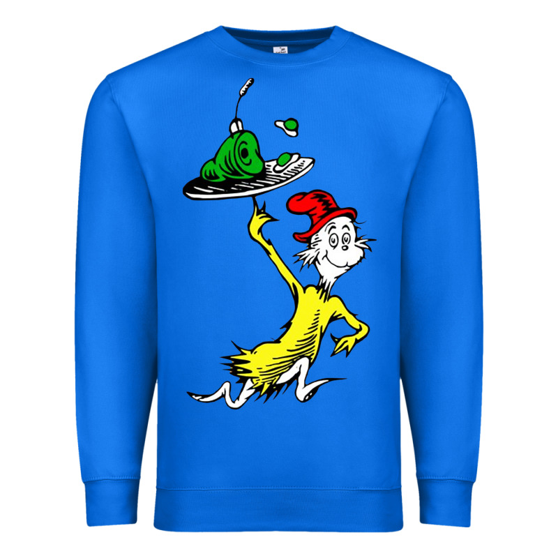 Green Eggs And Ham Premium Sweatshirt by linhVisuals | Teevron