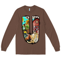 Chestnut farm life alphabet lowercase letters u Long Sleeve Tee - BundleAndBundleShop