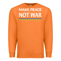 Carrot make peace not war Premium Sweatshirt - linhVisuals