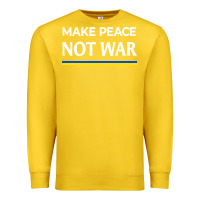 Lemon make peace not war Premium Sweatshirt - linhVisuals