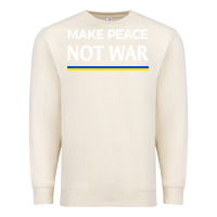 Sandshell make peace not war Premium Sweatshirt - linhVisuals