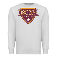 Dove Grey iona gaels Premium Sweatshirt - linhVisuals