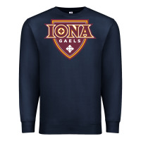 Navy iona gaels Premium Sweatshirt - linhVisuals