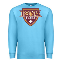 Ocean Blue iona gaels Premium Sweatshirt - linhVisuals