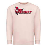 Pale Pink marist red foxes Premium Sweatshirt - linhVisuals