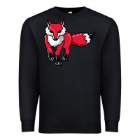 Black marist red foxes Premium Sweatshirt - linhVisuals