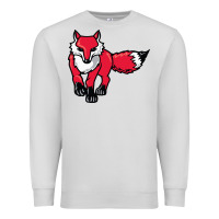 Dove Grey marist red foxes Premium Sweatshirt - linhVisuals