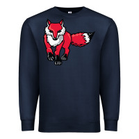 Navy marist red foxes Premium Sweatshirt - linhVisuals