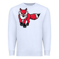 White marist red foxes Premium Sweatshirt - linhVisuals