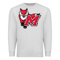 Dove Grey marist red foxes Premium Sweatshirt - linhVisuals
