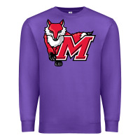 Purple marist red foxes Premium Sweatshirt - linhVisuals