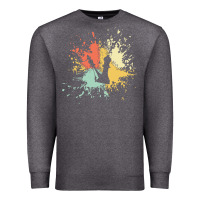 Charcoal Heather chess t  shirt c h e s s i n k s p l a s h t  shirt Premium Sweatshirt - linhVisuals