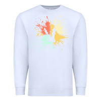 White chess t  shirt c h e s s i n k s p l a s h t  shirt Premium Sweatshirt - linhVisuals