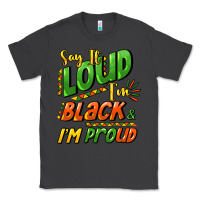 Smoke Say it loud i'm black and i'm proud Classic Tee - HowdyJamesFarm