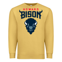 Antique Gold howard bison Premium Sweatshirt - linhVisuals
