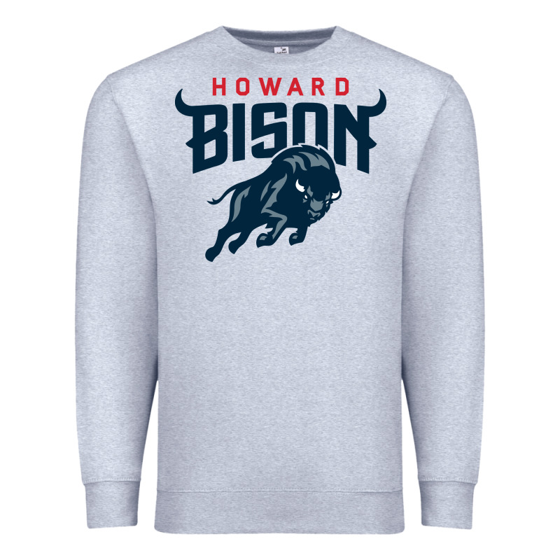 Howard Bison Premium Sweatshirt by linhVisuals | Teevron