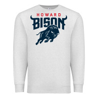 Oatmeal Heather howard bison Premium Sweatshirt - linhVisuals
